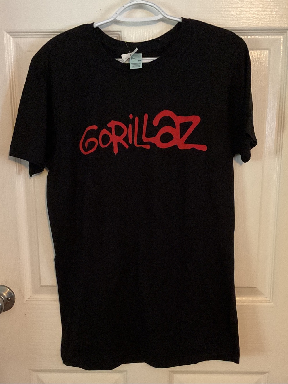 Gorillaz Black Short Sleeve Logo Band Tee